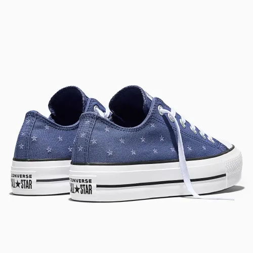 Converse Zapatillas Urbanas Mujer Ct As Lift Platform Embroidered Stars