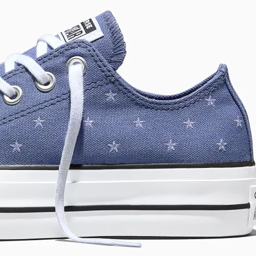 Converse Zapatillas Urbanas Mujer Ct As Lift Platform Embroidered Stars