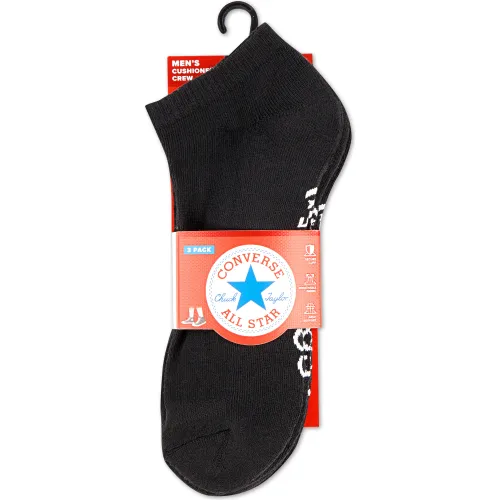 Converse Negro de Hombre / Mujer modelo Pack De Medias Deportivas Unisex X3 Medias Taloneras negros hombre 2026021221131642526  