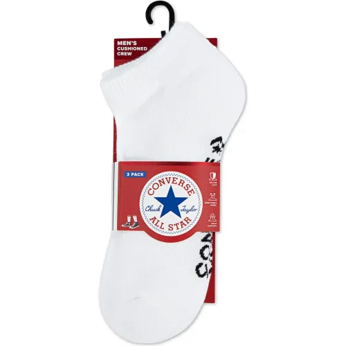 Converse Blanco de Hombre / Mujer modelo Pack De Medias Deportivas Unisex X3 Medias Taloneras blancos hombre 2026021221131642529