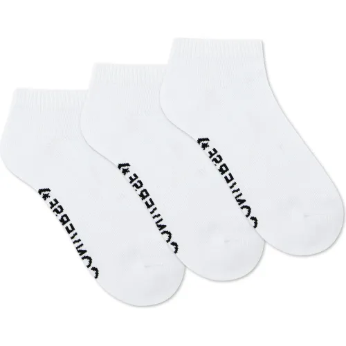 Converse Pack De Medias Deportivas Unisex X3 Medias Taloneras