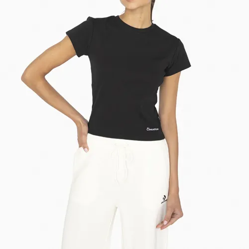 Converse Negro de Mujer modelo Polo Manga Corta Deportivo Mujer Crop Valentine Heart negros mujer 2026021221131642589  