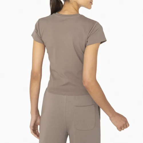 Converse Polo Manga Corta Deportivo Mujer Crop Valentine Heart