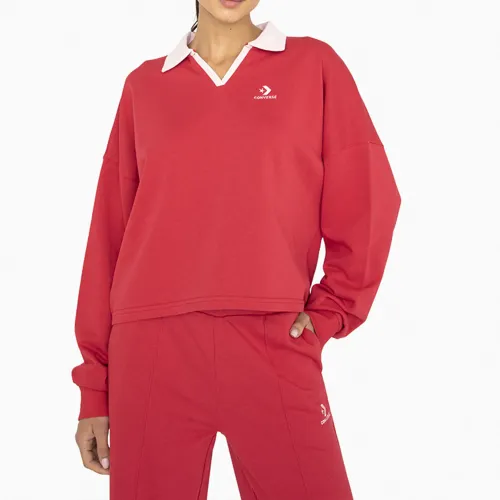Converse Rojo de Mujer modelo Polera Deportiva Mujer Classy rojos rojas roja mujer 2026021221131642712  