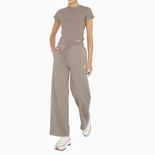 Converse Pantalon Buzo Deportivo Mujer Star Chevron Flare