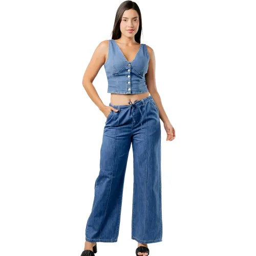 JAROLA Top Denim Stretch Martina