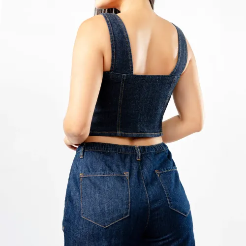 JAROLA Top Denim Stretch Martina