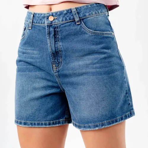 JAROLA Bermuda Mom Mujer Denim Danny