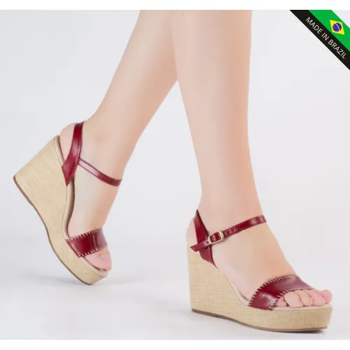  Sandalia Cuña Mujer T9213-483