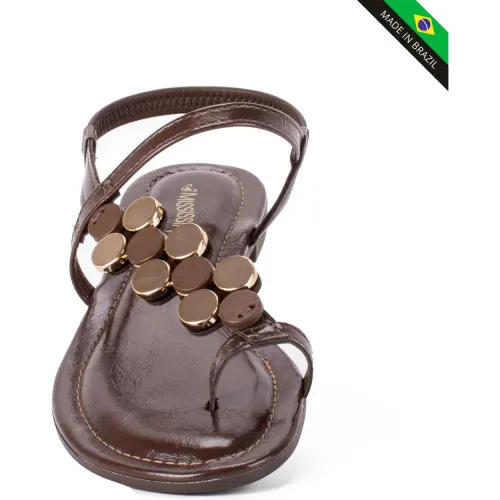  Sandalia Flat Mujer J0420-J04