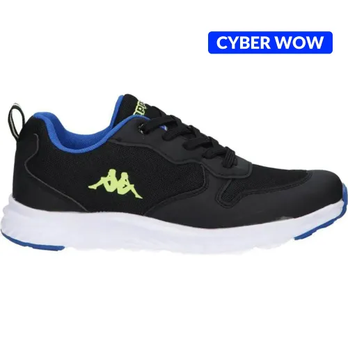 Zapatilla Kappa Escolar Niño Logo Adenis 2 color negro | Platanitos