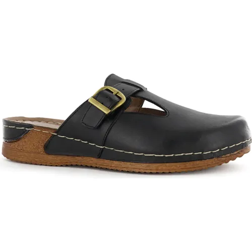 Ecco Negro de Mujer modelo Zueco Confort Mujer Patty37 negros mujer 2026021714431228632 Cuero Cuero