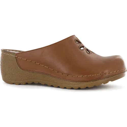 Ecco  de Mujer modelo Zueco Confort Mujer Mayra37 toffees mujer 2026021714431228674 Cuero Cuero