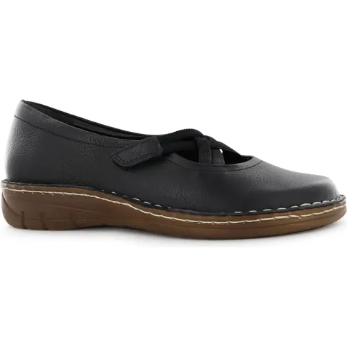 Ecco Negro de Mujer modelo Mary Jane Confort Mujer Bonnie10 negros mujer 2026021714431228710 Cuero Cuero
