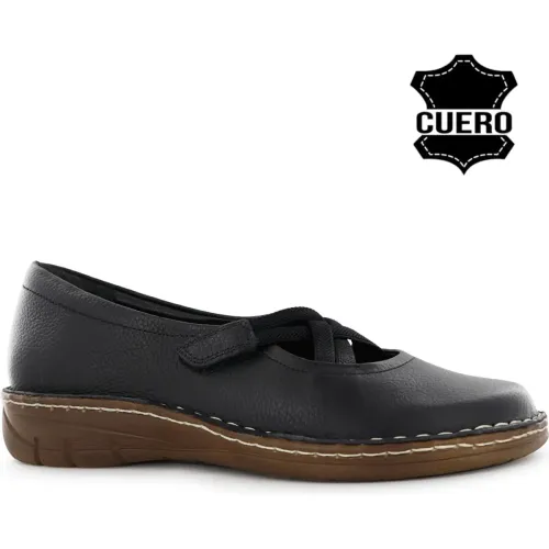 Mary Ecco Jane Confort Mujer Bonnie10 color negro | Platanitos