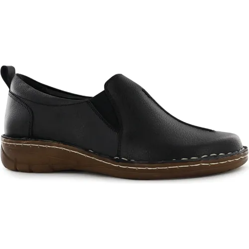 Ecco Negro de Mujer modelo Slip On Confort Mujer Bonnie09 negros mujer 2026021714431228761 Cuero Cuero