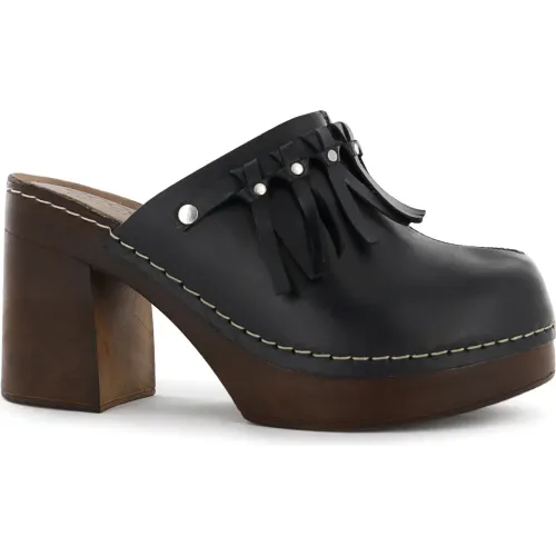 Ecco Negro de Mujer modelo Zueco Casual Mujer Triana08 negros mujer 2026021714431228810 Cuero Cuero