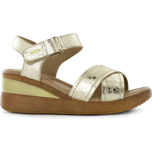 Ecco Dorado de Mujer modelo Sandalia Confort Mujer Winona14 dorados mujer 2026021714431228901 Cuero Cuero