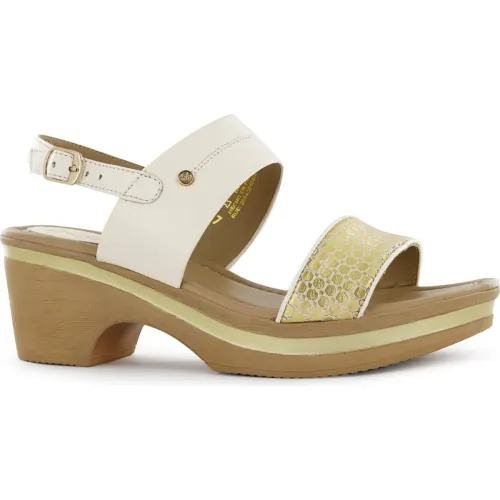 Ecco Dorado de Mujer modelo Sandalia Confort Mujer Alina28   mujer 2026021714431228932 Cuero Cuero