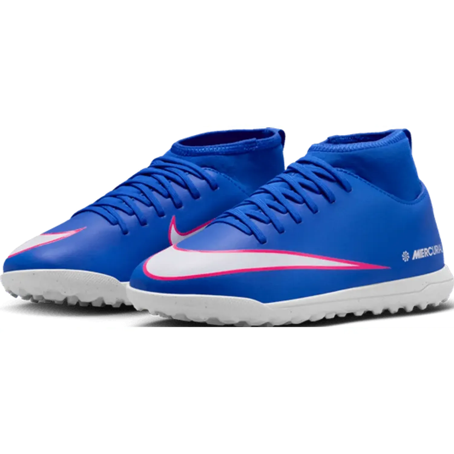 Zapatillas Nike De Futbol Juvenil Superfly 10 Club Tf color azul | Platanitos
