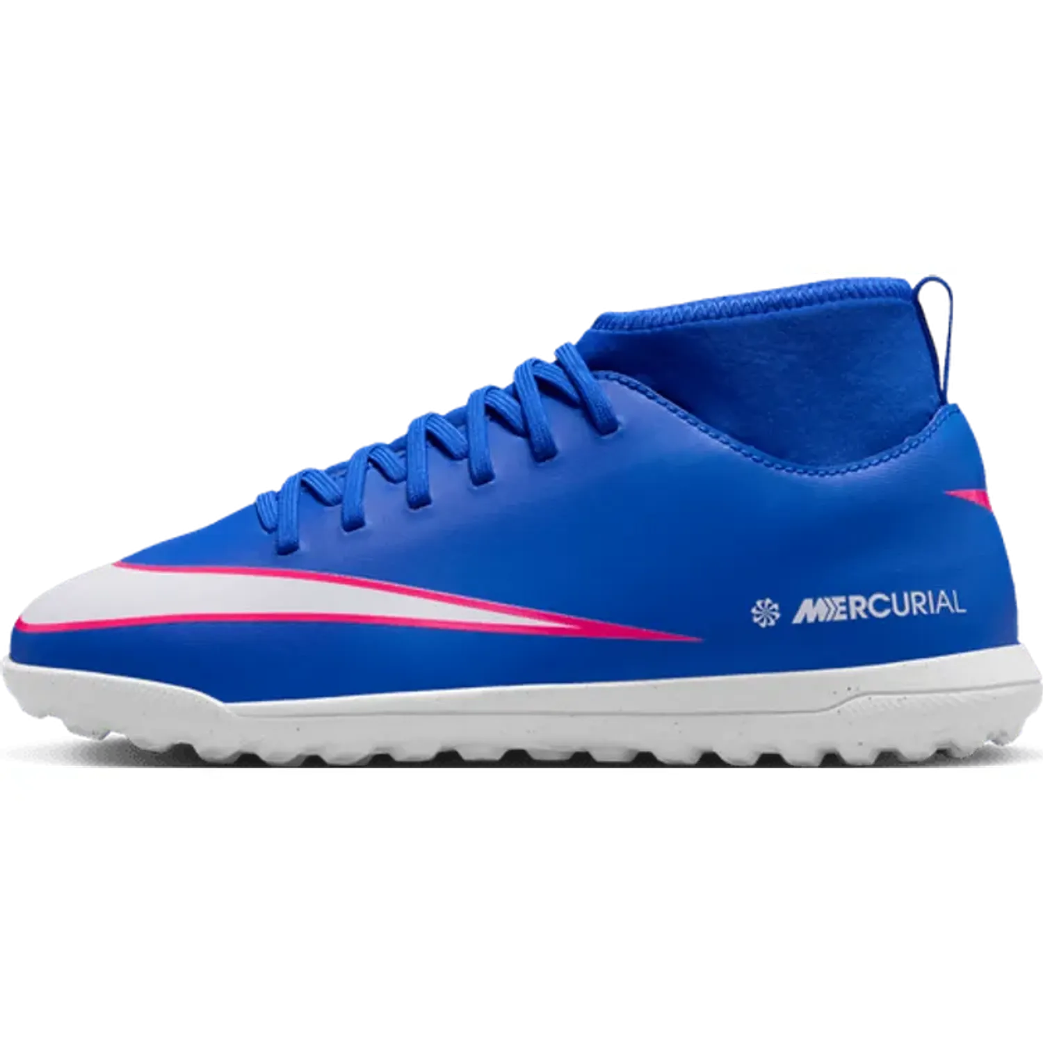 Zapatillas Nike De Futbol Juvenil Superfly 10 Club Tf color azul | Platanitos