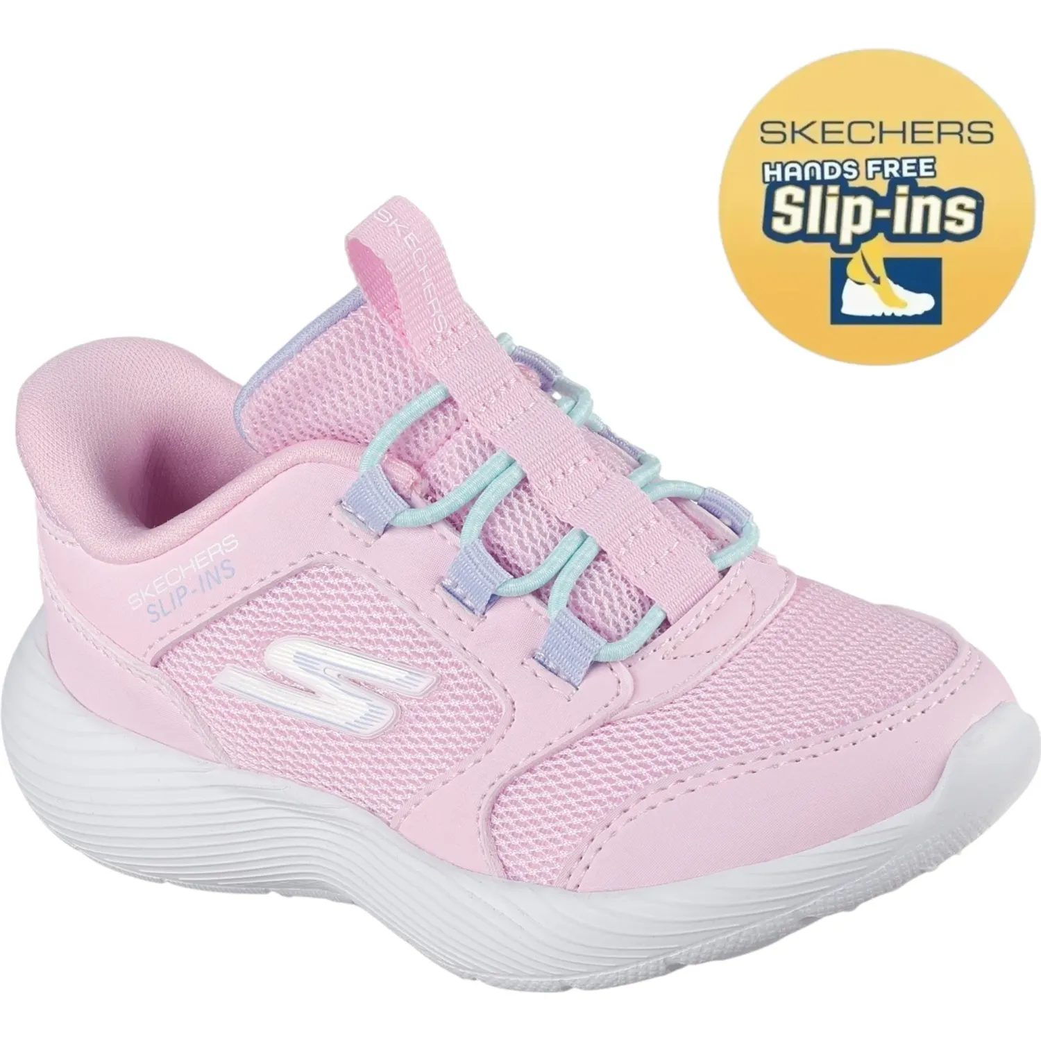 Zapatillas Skechers Urbanas Bebita Dyna-Lite color rosa | Platanitos