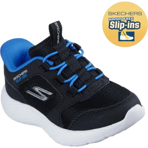 Zapatillas Skechers Urbanas Bebito Dyna-Lite color negro | Platanitos
