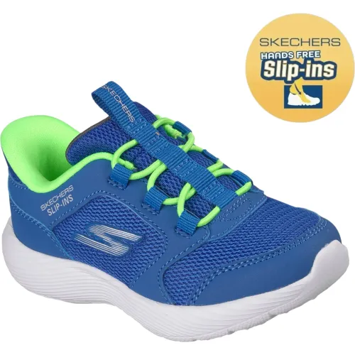 Zapatillas Skechers Urbanas Bebito Dyna-Lite color azul | Platanitos