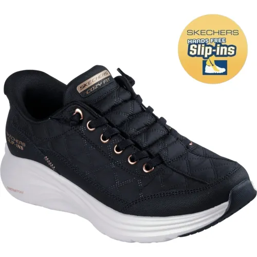 Zapatillas Skechers Urbanas Mujer Contour Foam color negro | Platanitos