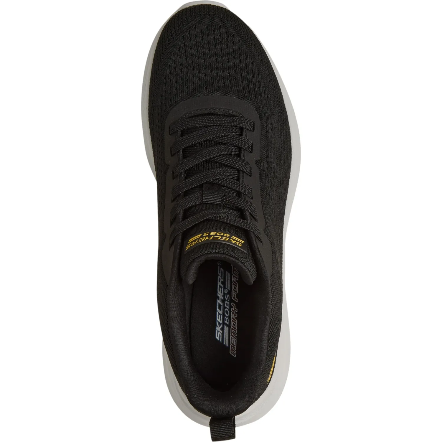 Zapatillas Skechers Urbanas Hombre Bobs Moda Flex color negro | Platanitos
