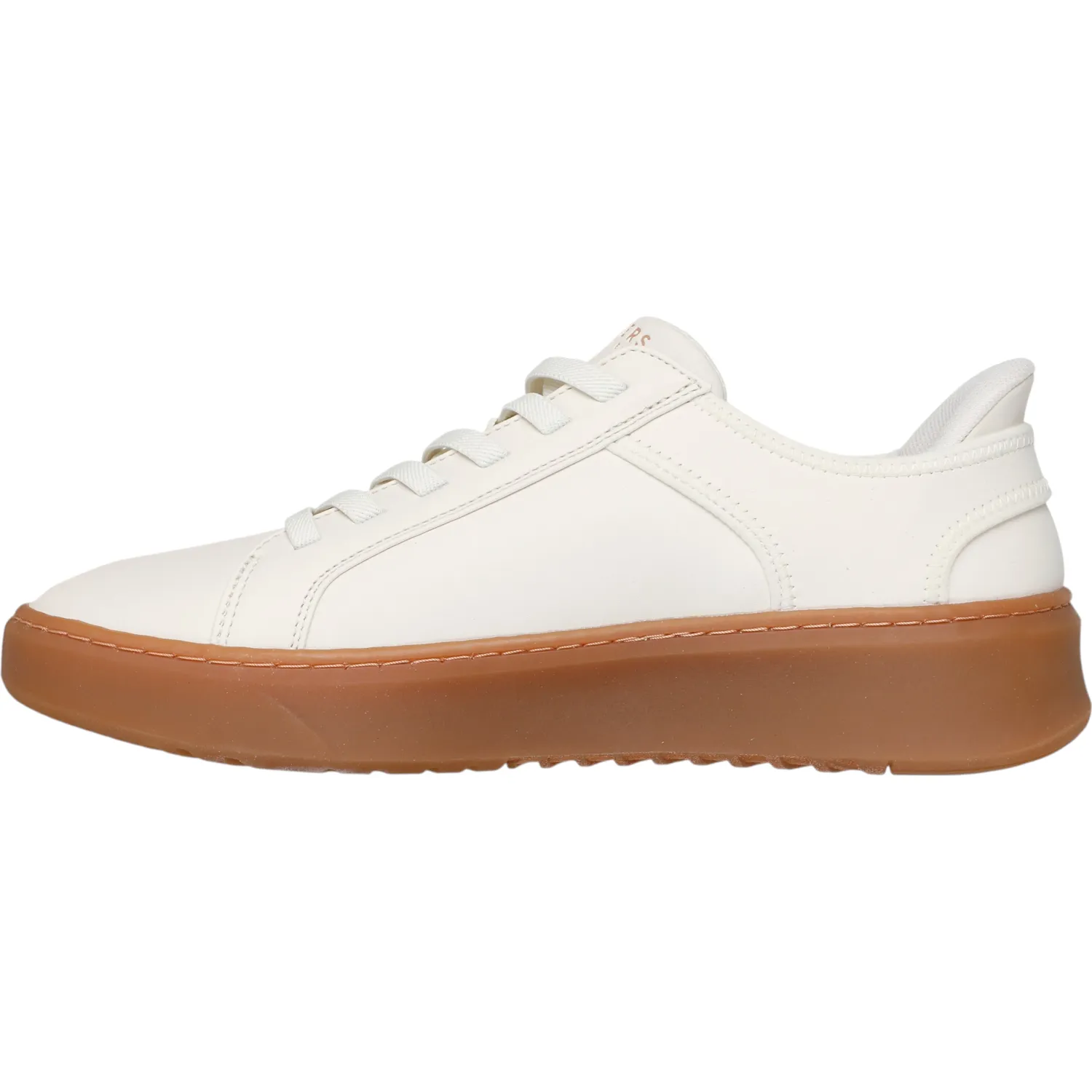 Zapatillas Skechers Urbanas Hombre Court Break color blanco | Platanitos