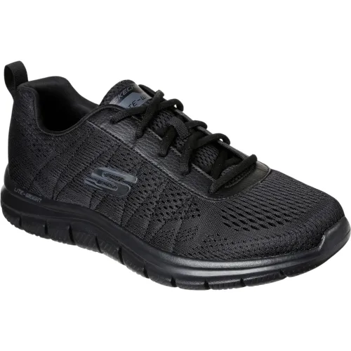 Zapatillas Skechers Urbanas Hombre Track color negro | Platanitos