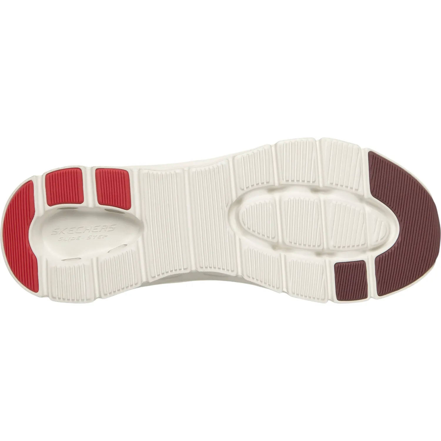 Zapatillas Skechers Urbanas Hombre Glide-Step Pro color guinda | Platanitos