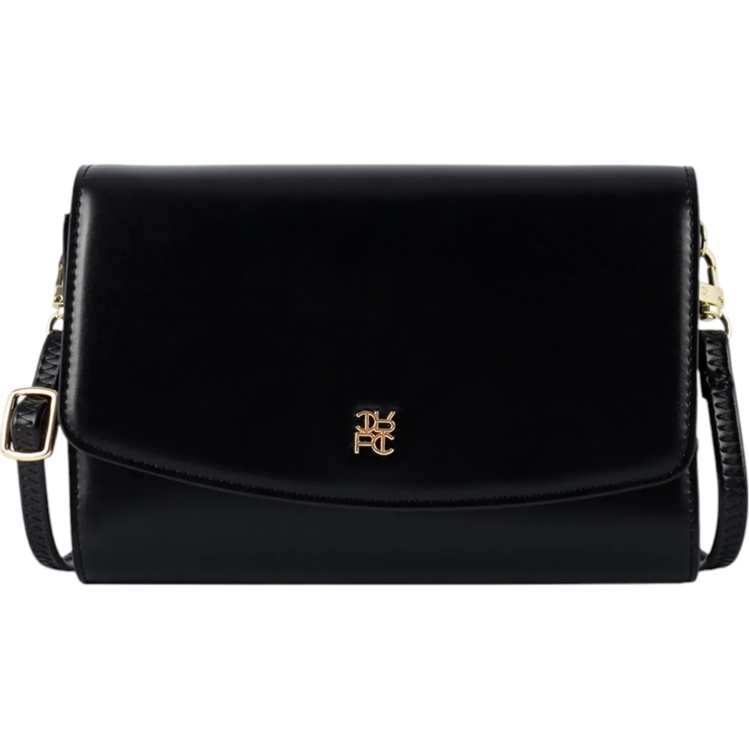CREPIER Bolso Crepier Mujer Clutch Freya Chico color negro | Platanitos