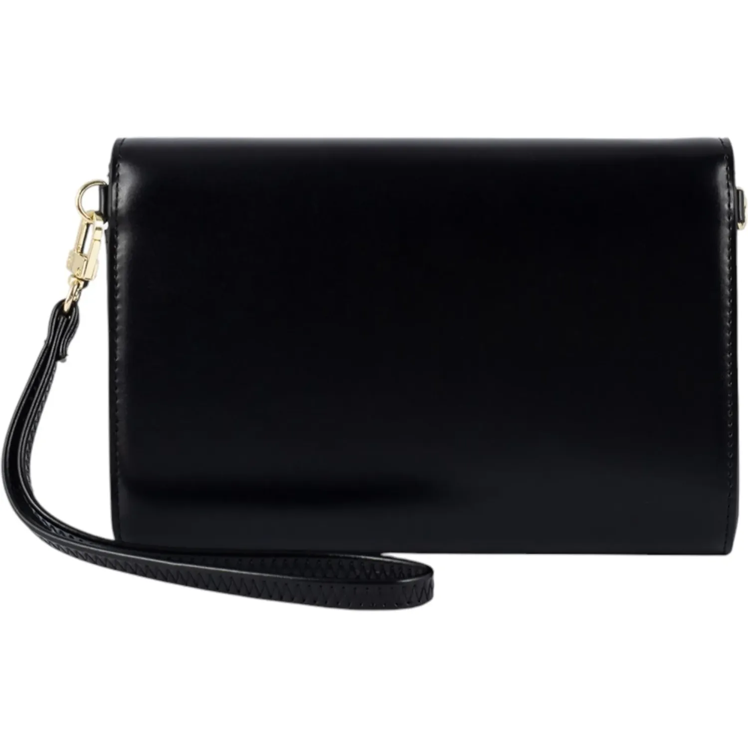 CREPIER Bolso Crepier Mujer Clutch Freya Chico color negro | Platanitos