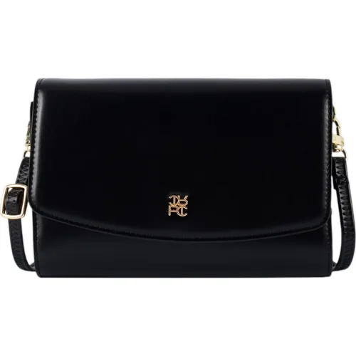 Bolso Crepier Mujer Clutch Freya Chico color negro | Platanitos