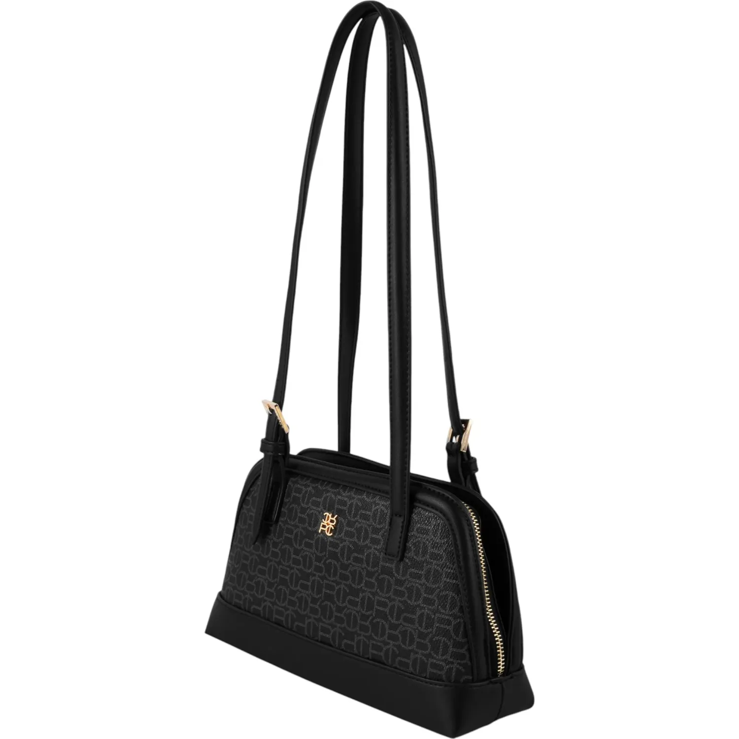 Bolso Crepier Mujer Dome Dayra Chico color negro | Platanitos