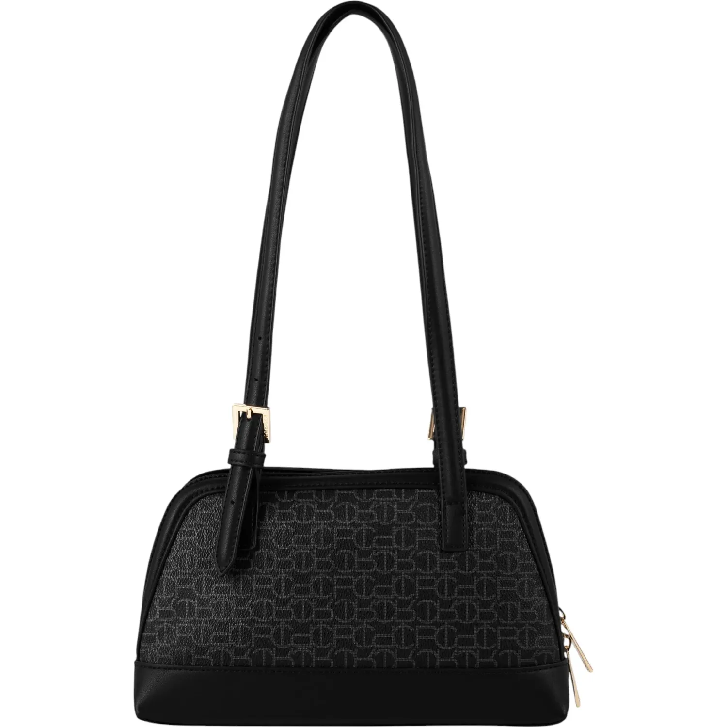 Bolso Crepier Mujer Dome Dayra Chico color negro | Platanitos