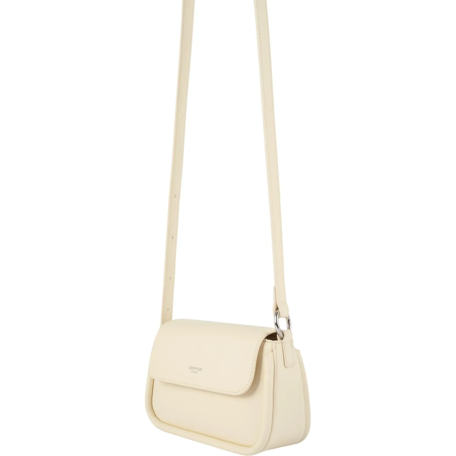 Bolso Crepier Mujer Flap Deb Chico color vainilla | Platanitos