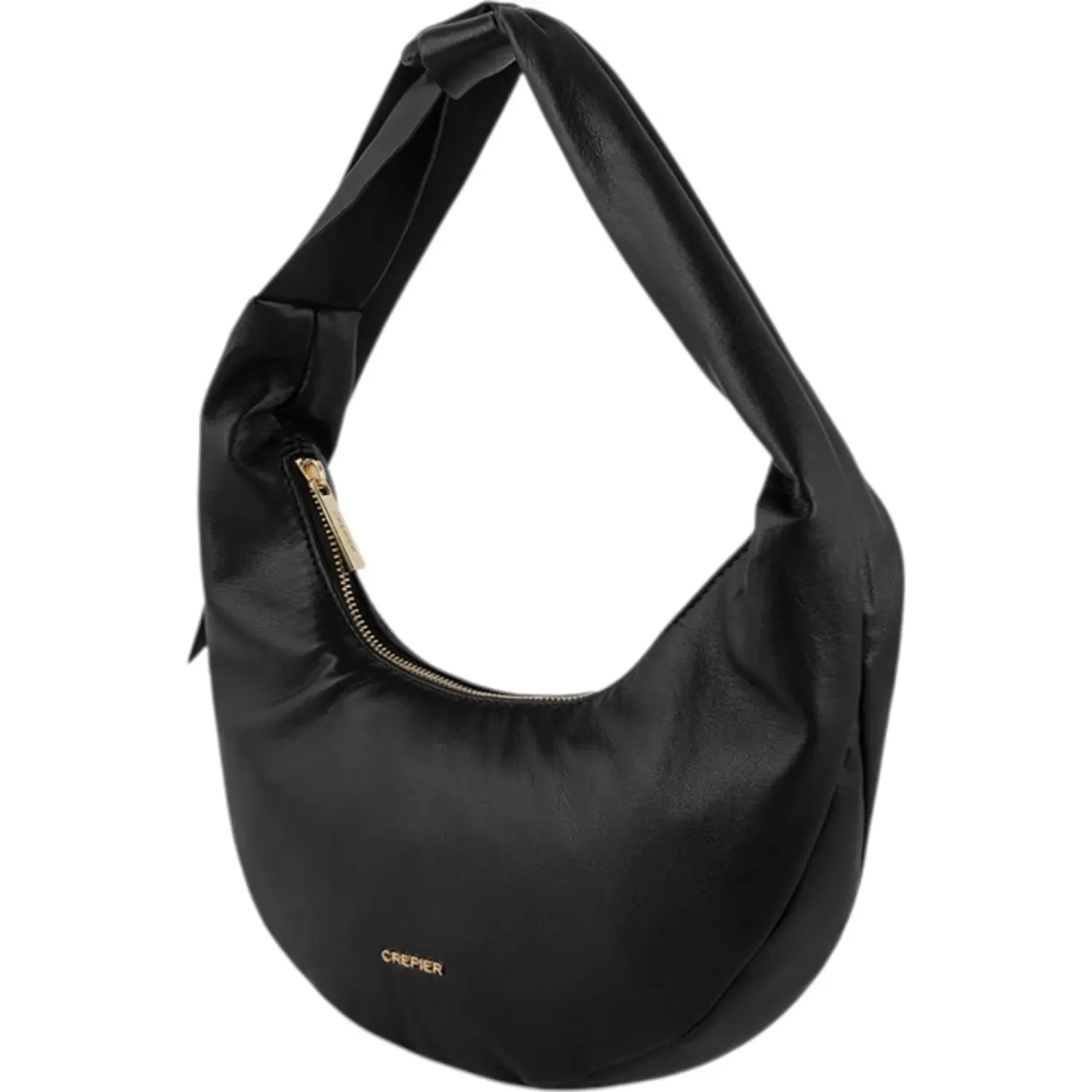 Bolso Crepier Mujer Hobo Marilei Chico color negro | Platanitos
