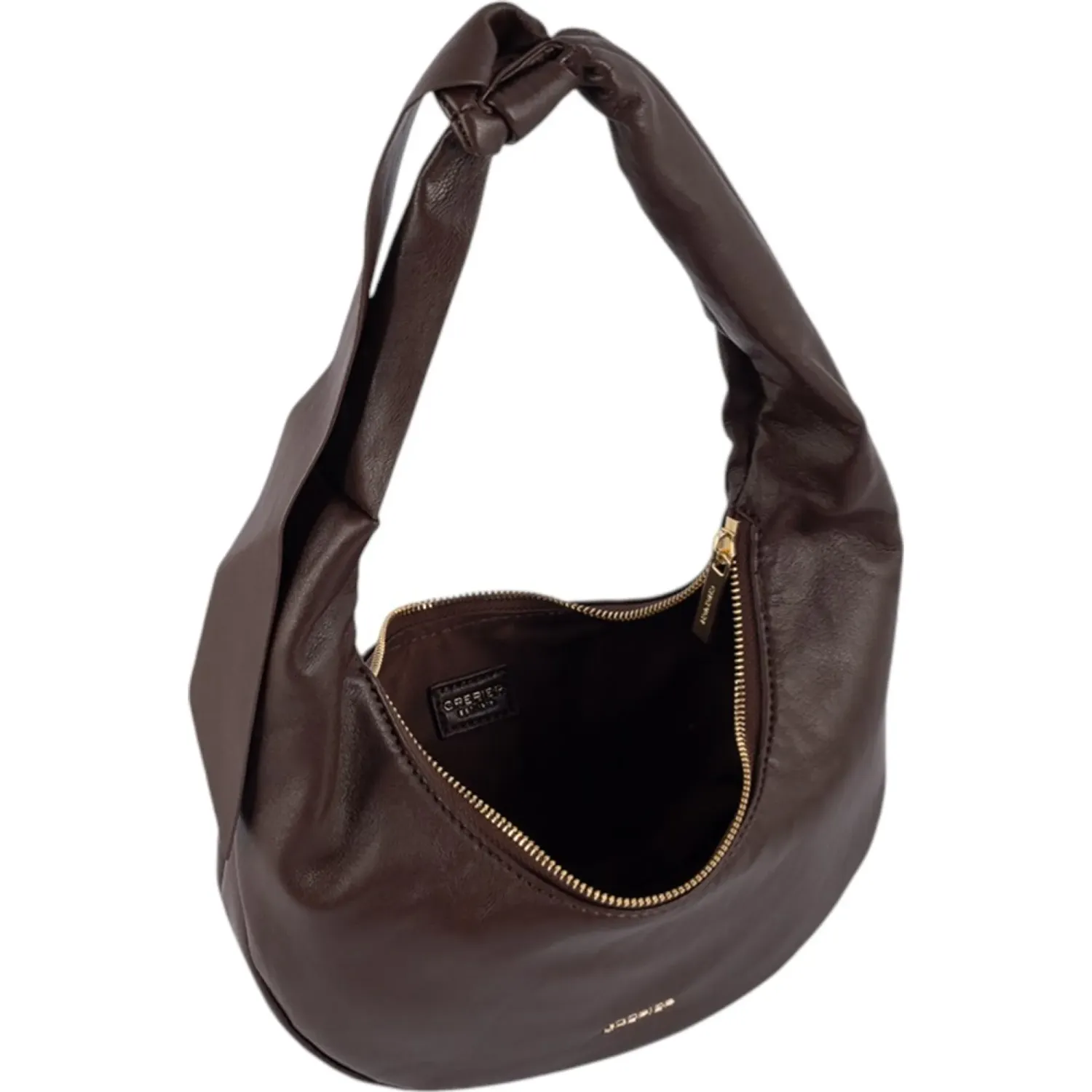 Bolso Crepier Mujer Hobo Marilei Chico color marron | Platanitos