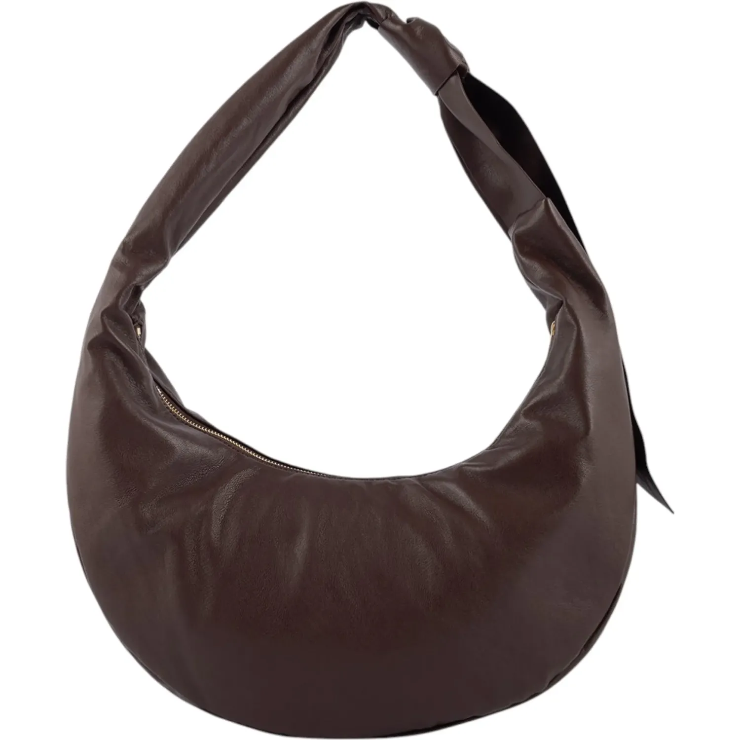 Bolso Crepier Mujer Hobo Marilei Grande color marron | Platanitos