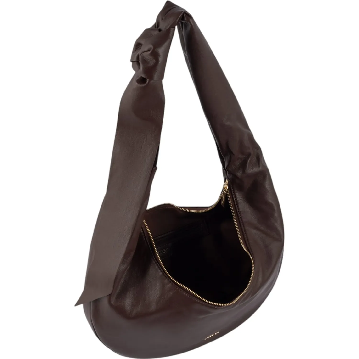 Bolso Crepier Mujer Hobo Marilei Grande color marron | Platanitos