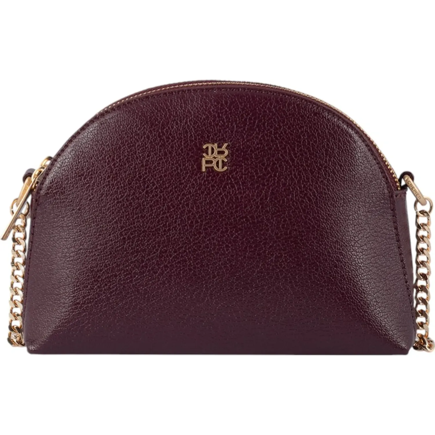 Bolso Crepier Mujer Morral Fina Chico color burgundy | Platanitos