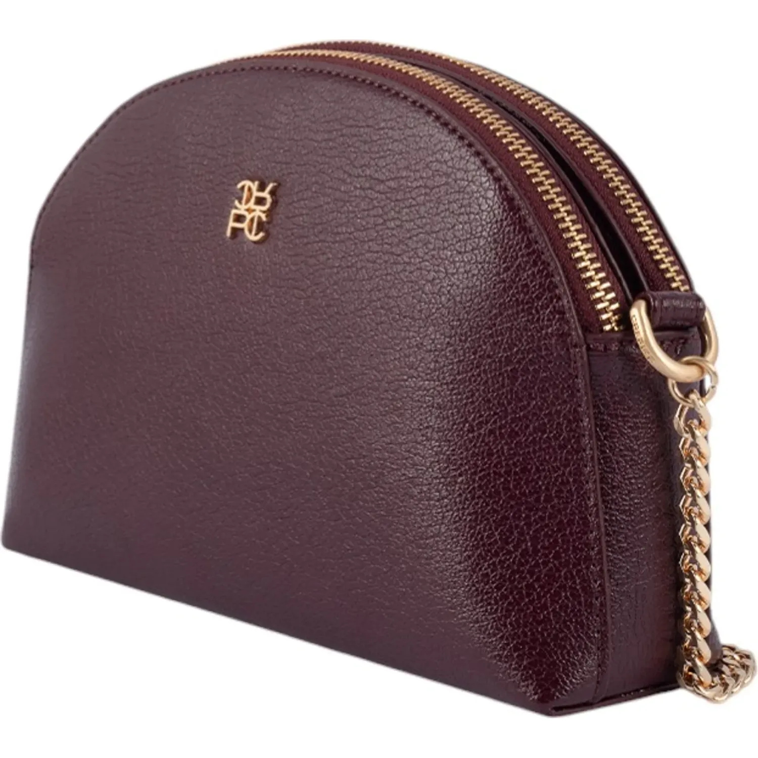 Bolso Crepier Mujer Morral Fina Chico color burgundy | Platanitos