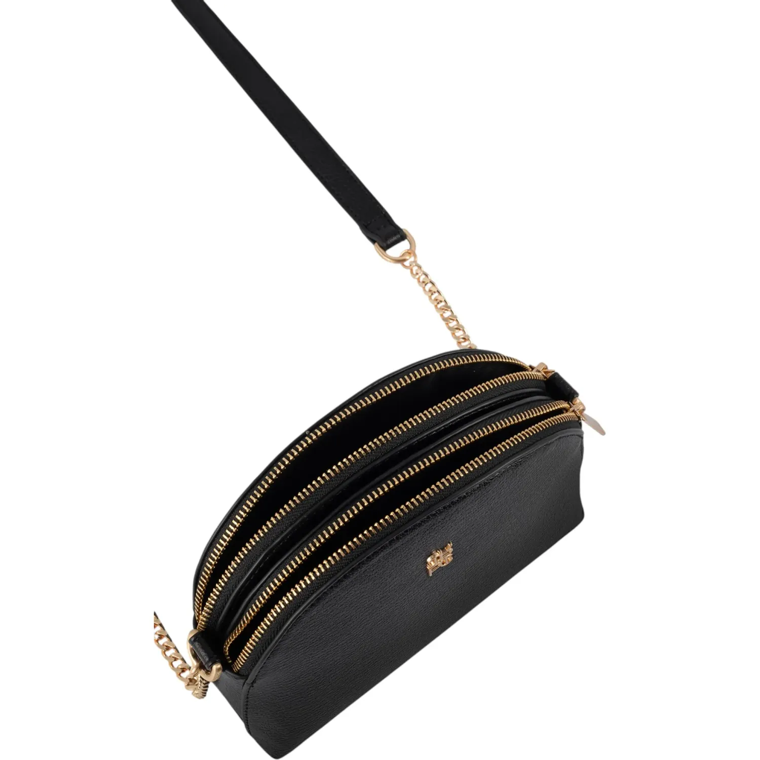 CREPIER Bolso Crepier Mujer Morral Fina Chico color negro | Platanitos
