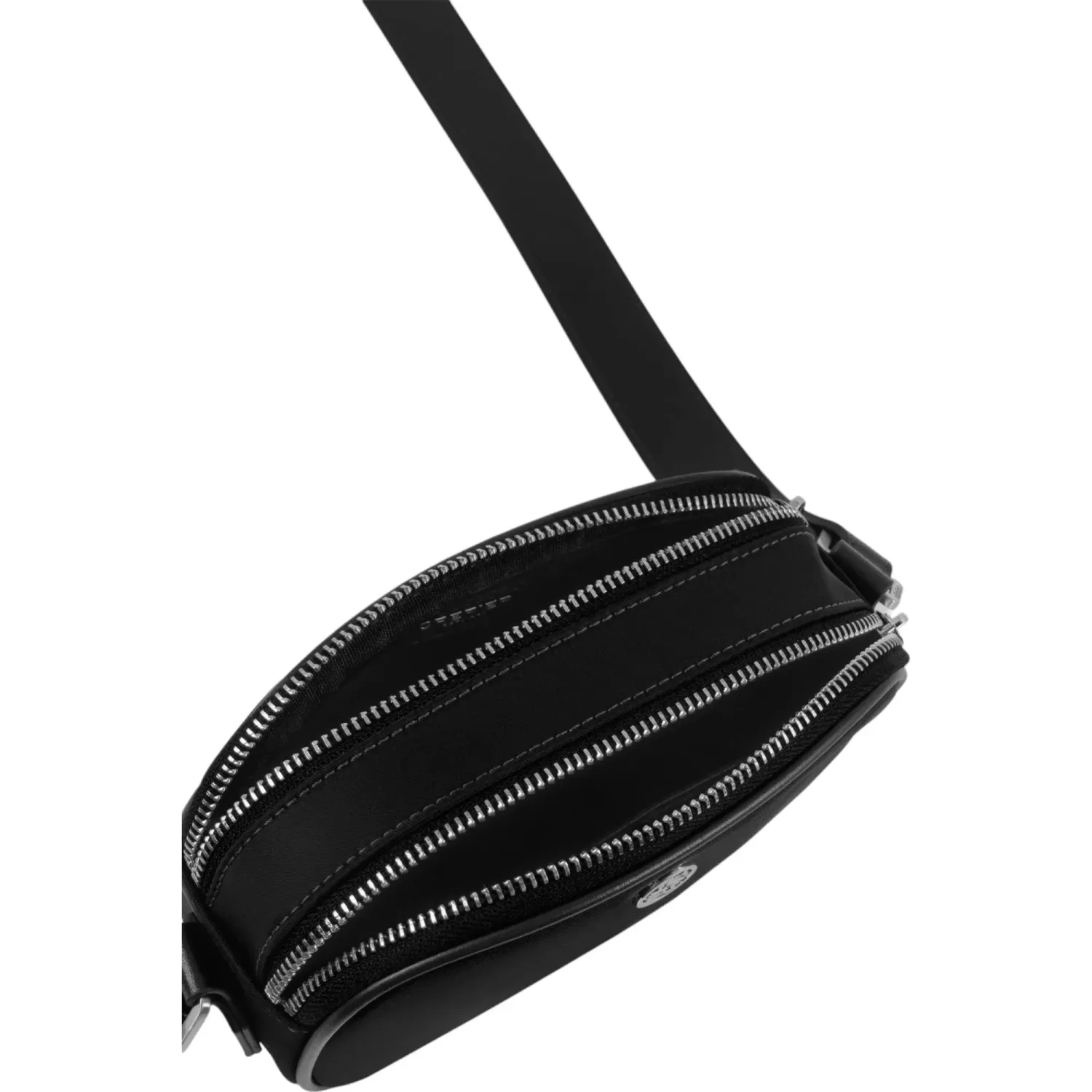 Bolso Crepier Mujer Morral Lara Chico color negro | Platanitos