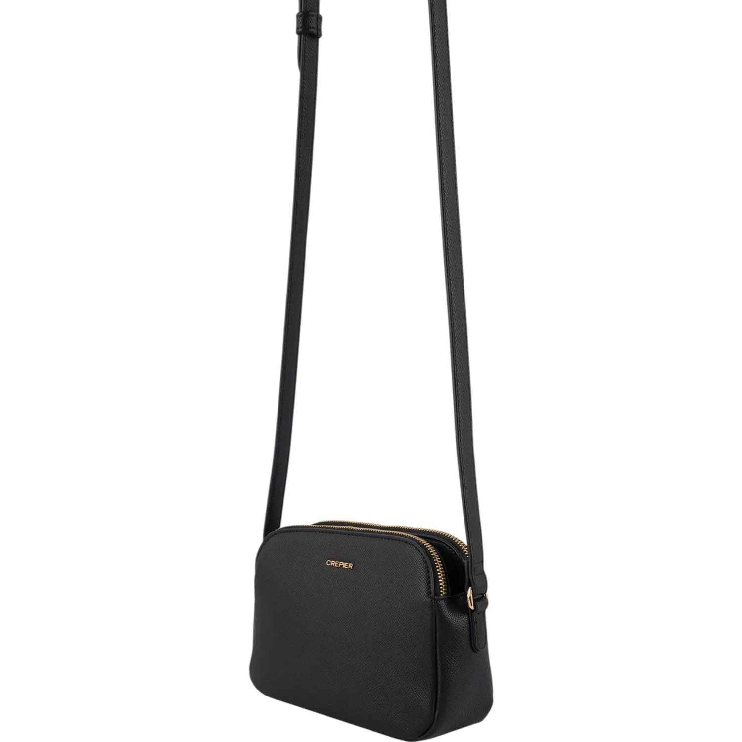 CREPIER Bolso Crepier Mujer Morral Milu Chico color negro | Platanitos