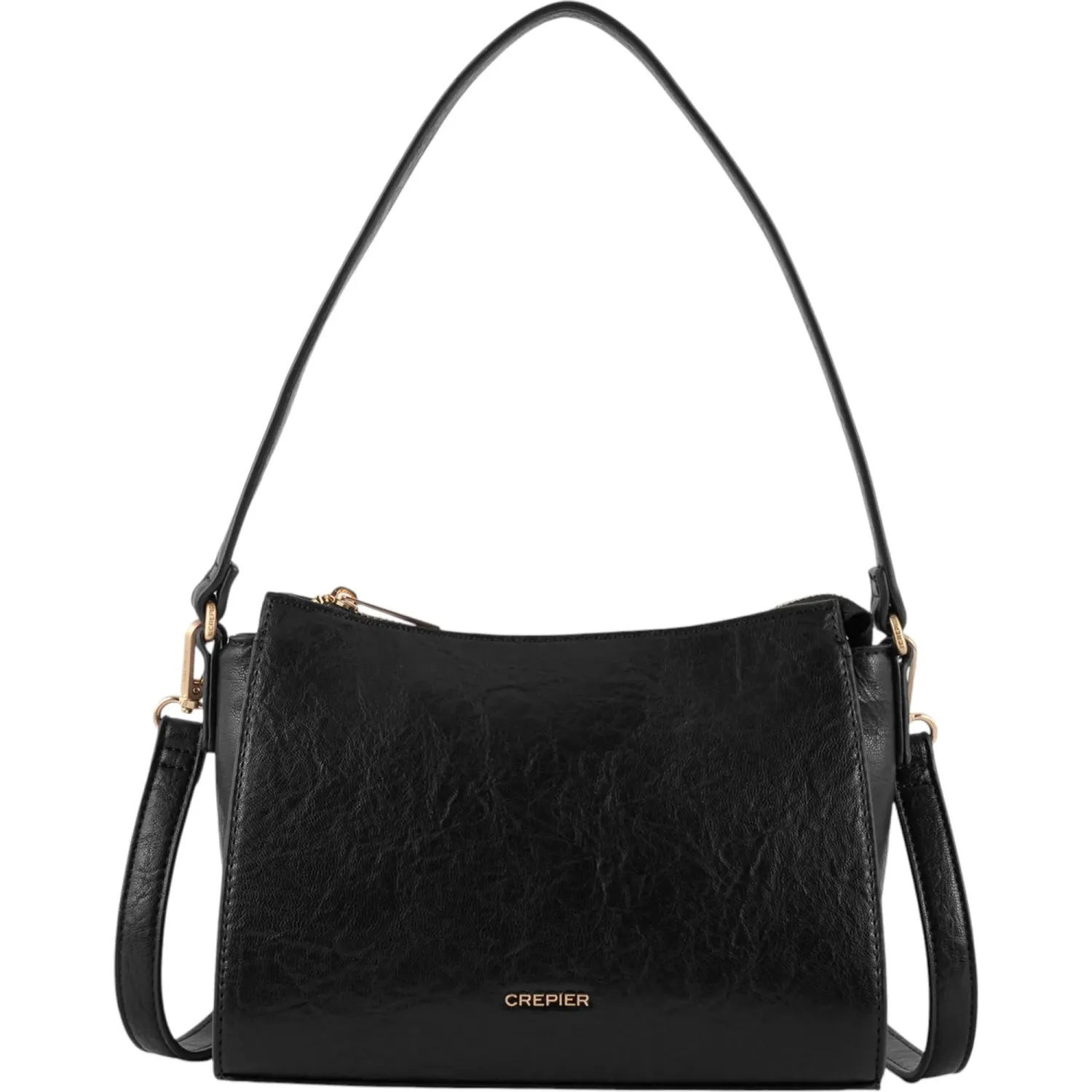 CREPIER Bolso Crepier Mujer Morral Saylor Chico color negro | Platanitos