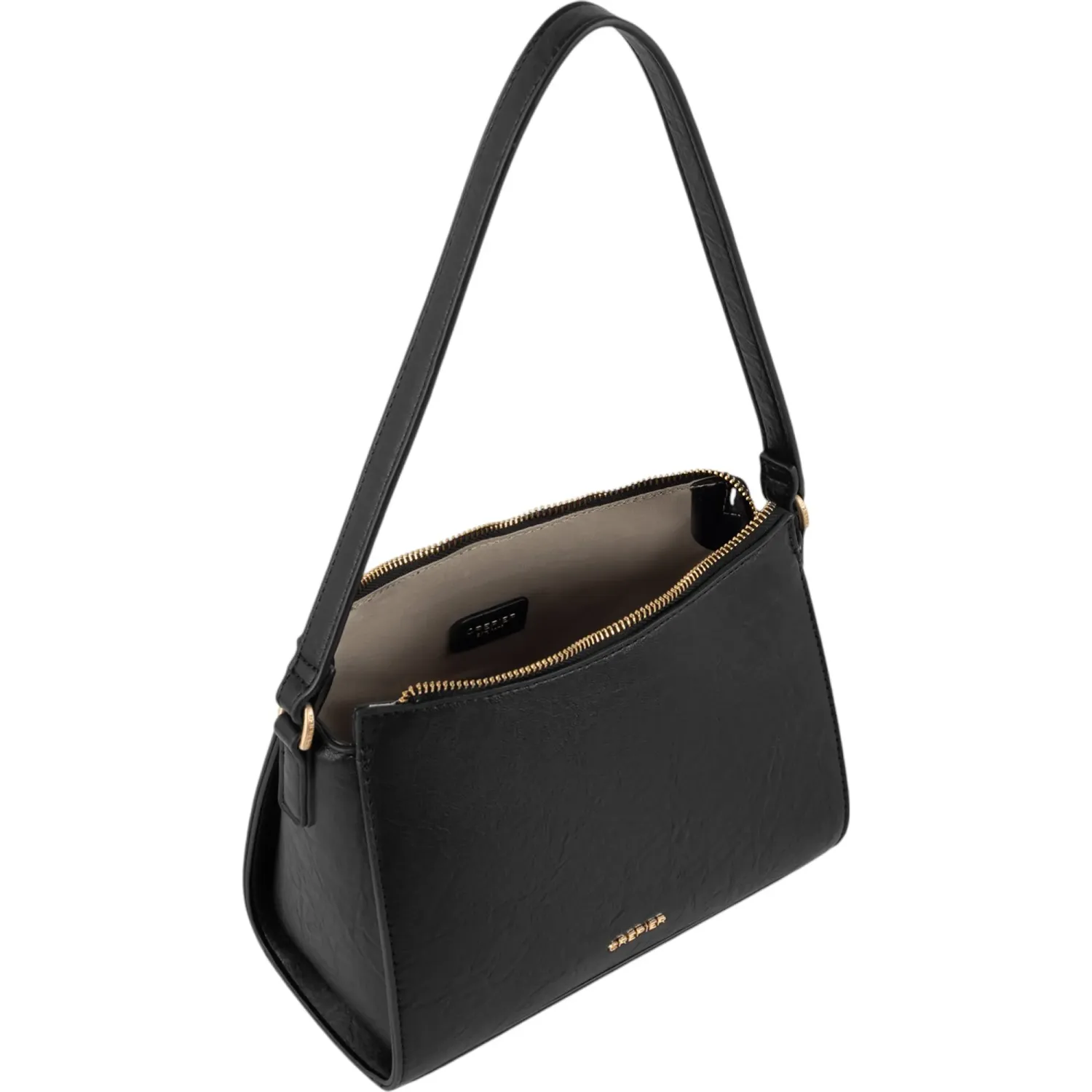 CREPIER Bolso Crepier Mujer Morral Saylor Chico color negro | Platanitos